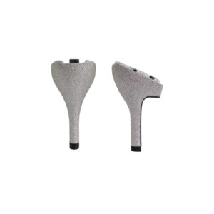 Stiletto Heels 4" - Glitter Black